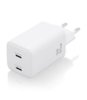Cargador De Pared GaN Aisens ASCH-65W2P039-W  2xUSB Tipo-C  65W