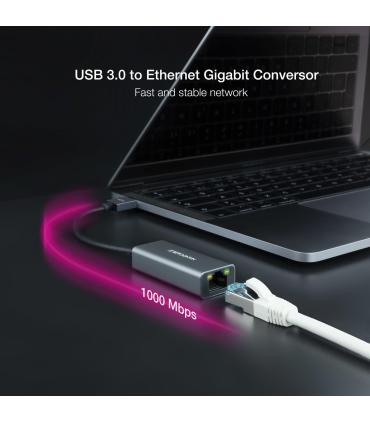Nanocable Conversor USB 3.0 A Ethernet Gigabit
