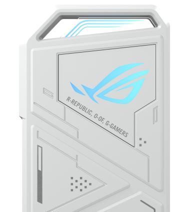 CARCASA DE SSD ASUS ROG STRIX ARION WHT G AS  ESD-S1C (BLANCA)