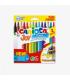 CAJA 12+2 ROTULADORES COLORES SURTIDOS JOY SUPERLAVABLE CARIOCA 40533
