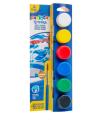 CAJA 6 BOTES DE TMPERA CON PINCEL CARIOCA 40433