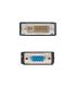 Nanocable - Adaptador DVI A VGA - Conexin DVI 24+5 M A VGA HDB15 H