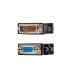 Nanocable - Adaptador DVI A VGA - Conexin DVI 24+5 M A VGA HDB15 H