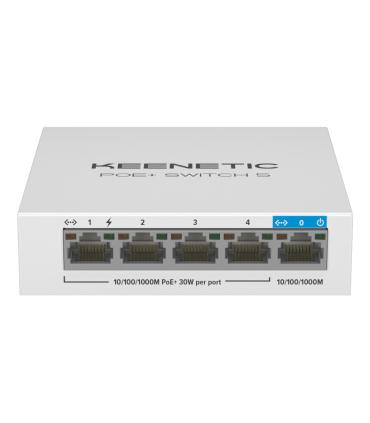 Keenetic PoE Switch 5 Gigabit 5 Puertos