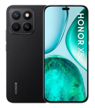 Smartphone Honor X8C 8GB  256GB  6.7'  Negro Medianoche