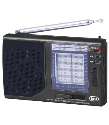 RADIO TREVI MB 728 PORTABLE MULTIBAND RADIO ESTILO RETRO BLACK