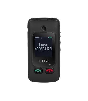 TELEFONO TREVI FLEX PLUS 90 4G FLIP SENIOR PHONE DUAL SCREEN BLACK