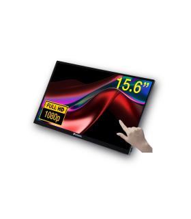 Monitor Porttil Tctil Verbatim PMT-15 15.6'  Full HD  Multimedia  Negro