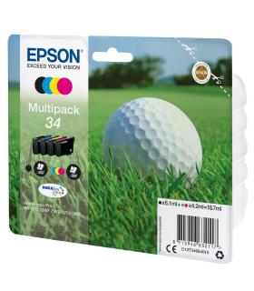 PACK DE CARTUCHOS 4 COLORES (CMYK) EPSON 34