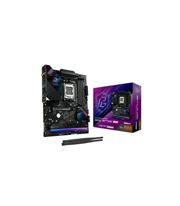 PLACA ASROCK B850 RIPTIDE WIFI,AMD,AM5,B850,USB20G,WIFI7,ATX