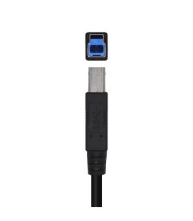 CABLE USB 3.0 IMPRESORA TIPO AM-BM NEGRO 2.0M AISENS A105-0444