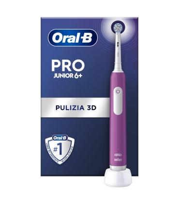 Cepillo Dental Braun Oral-B Pro Junior 6+  Purpura