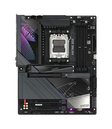 GIGABYTE Placa Base X870E AORUS MASTER - Compatible Con CPUs AMD Ryzen 9000, VRM Digital De 16+2+2 Fases, Hasta 8200MHz DDR5 (OC