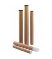 TUBO CARTON PORTAPLANOS CON TAPAS 1100 X 80 MM FAIBO 950-6