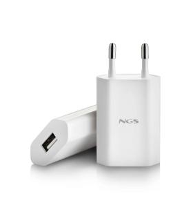 NGS Cargador pared blanco USB 5V2A/10W