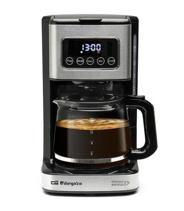 Cafetera de Goteo Orbegozo CG 6015/ 15 Tazas/ Negra
