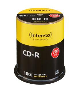 Intenso CD-R 700MB/80min tubo 100 unidades