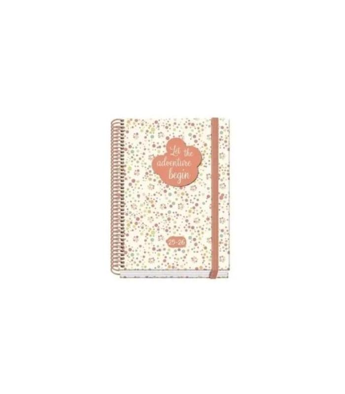 AGENDA ESCOLAR 2025-2026 TAMAO A5 TAPA CARTON FORRADO DA PGINA PRIME BUBBLES DOHE 52044