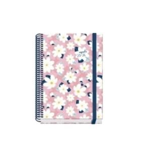 AGENDA ESCOLAR 2025-2026 TAMAO A5 TAPA CARTON FORRADO DA PGINA PRIME CAMOMILLE DOHE 52043