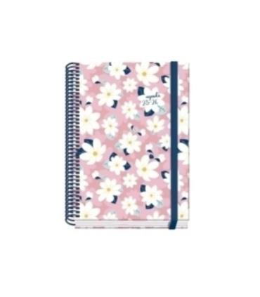 AGENDA ESCOLAR 2025-2026 TAMAO A5 TAPA CARTON FORRADO DA PGINA PRIME CAMOMILLE DOHE 52043