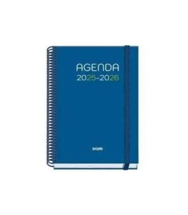 AGENDA ESCOLAR 2025-2026 TAMAO A5 TAPA CARTON FORRADO SEMANA VISTA PRIME LOGIC DOHE 52041