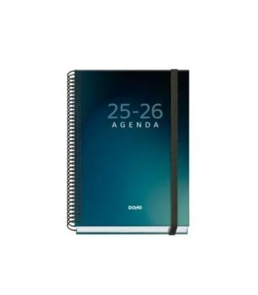 AGENDA ESCOLAR 2025-2026 TAMAO A5 TAPA CARTON FORRADO SEMANA VISTA PRIME BOREAL DOHE 52040