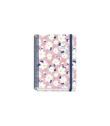AGENDA ESCOLAR 2025-2026 TAMAO A5 TAPA CARTON FORRADO SEMANA VISTA PRIME CAMOMILLE DOHE 52037