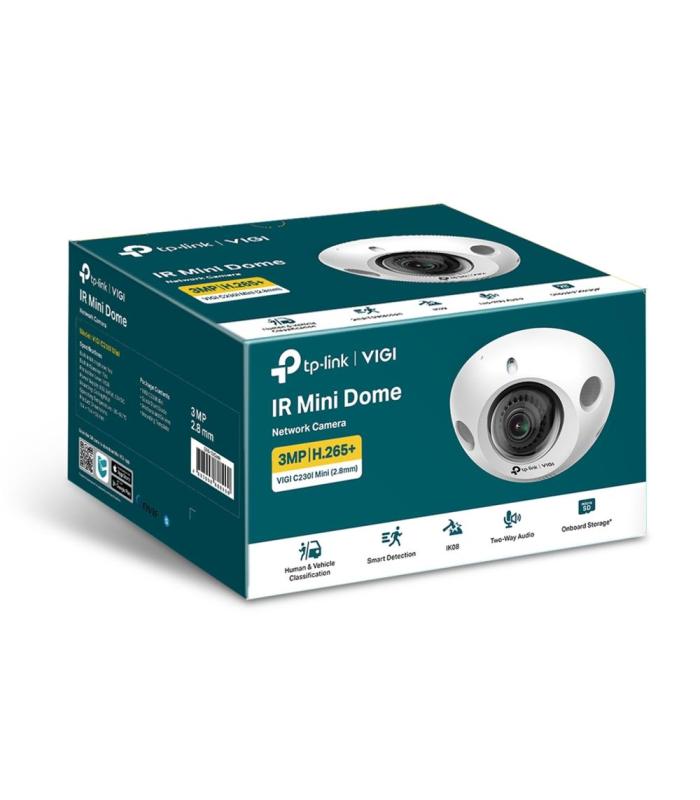 CAMARA VIGI TP-LINK DOME VIGI C230I Mini 2.8mm 3MP IR 30m