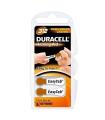 Pack 6 Pilas Para Audfono Duracell DA312/ 1.6V