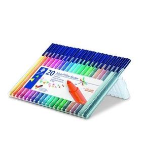 ESTUCHE 20 PIEZAS TRIPLUS COLOR 323 (14+6 DE REGALO)  SURTIDAS STAEDTLER 323 SB20P1