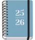 AGENDA ESCOLAR 2025-2026 TAMAO A6 TAPA CARTON FORRADO DA PGINA PRIME LOGIC DOHE 52053