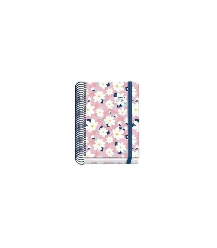 AGENDA ESCOLAR 2025-2026 TAMAO A6 TAPA CARTON FORRADO DA PGINA PRIME CAMOMILLE DOHE 52049