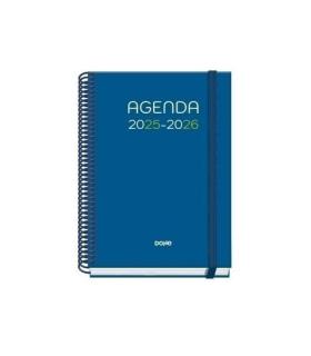 AGENDA ESCOLAR 2025-2026 TAMAO A5 TAPA CARTON FORRADO DA PGINA PRIME LOGIC DOHE 52047