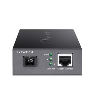 CONVERSOR MEDIOS TP LINK TL-FC311A-2 MONO MODE WDM A-2 SC-RJ45 GIGA 20 KM