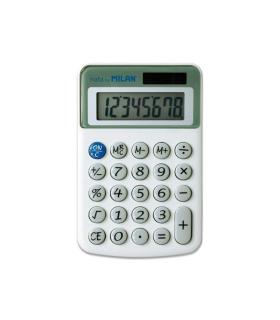 Calculadora Milan 40918BL/ Gris