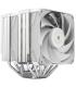 Ventilador con Disipador Doble Mars Gaming MCPU-XU6/ 2x 12cm/ Blanco