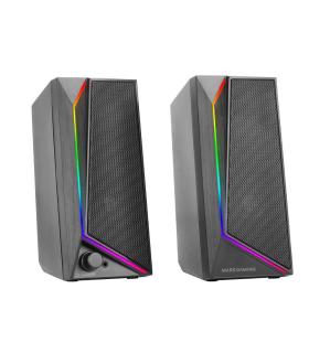 Altavoces Mars Gaming MS72  15W  2.0  Negros