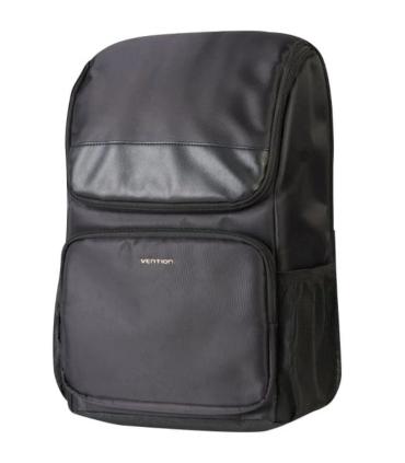 Mochila Vention KROB0 para Porttiles hasta 15.6\'/ 19L/ Impermeable/ Negra