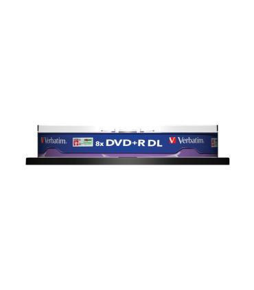 DVD+R Doble Capa Verbatim Advanced AZO 8X  Tarrina-10uds