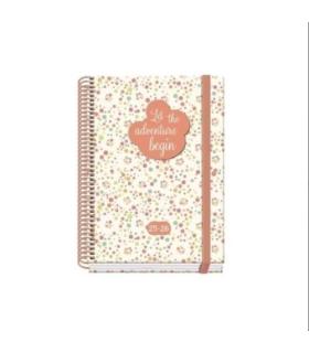 AGENDA ESCOLAR 2025-2026 TAMAO A5 TAPA CARTON FORRADO SEMANA VISTA PRIME BUBBLES DOHE 52038