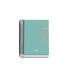 AGENDA ESCOLAR 2025-2026 TAMAO A6 TAPA CARTON FORRADO DA PGINA MODELO SYSTEM BASIC VERDE DOHE 52066