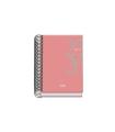 AGENDA ESCOLAR 2025-2026 TAMAO A6 TAPA CARTON FORRADO DA PGINA MODELO SYSTEM BASIC ROSA DOHE 52065