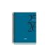 AGENDA ESCOLAR 2025-2026 TAMAO A5 TAPA CARTON FORRADO DA PGINA MODELO SYSTEM BASIC AZUL DOHE 52060