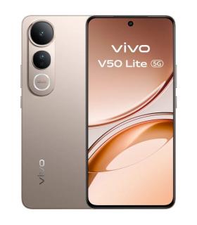 Smartphone Vivo V50 Lite 12GB/ 512GB/ 6.77\'/ 5G/ Oro Titanio