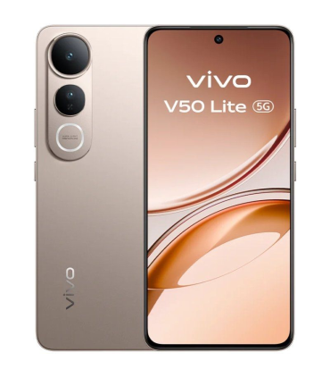 Smartphone Vivo V50 Lite 8GB/ 256GB/ 6.77\'/ 5G/ Oro Titanio