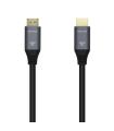 CABLE HDMI V2.1 8K 60HZ 48GBPS AM-AM GRIS NEGRO 1.5M AISENS A150-0427