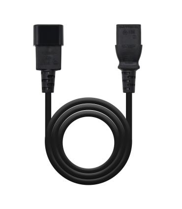 Cable Alimentacin CPU, C13 H-C14 M, Negro, 3.0m