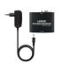 Nanocable - Adaptador SVGA M+Audio A HDMI H Con Alimentacion Negro