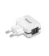 CARGADOR PARED USB TOOQ TQWC-11S02WT 2xUSB 3.4 BLANCO