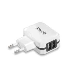 CARGADOR PARED USB TOOQ TQWC-11S02WT 2xUSB 3.4 BLANCO